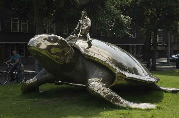Esculturas Fascinantes - tartaruga