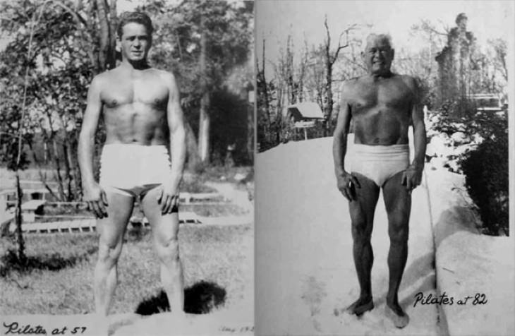 Word War I Inventions Joe Pilates age 52 and 82