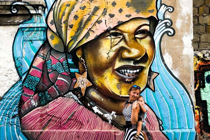 Arte de rua  Cartagena, Colombia