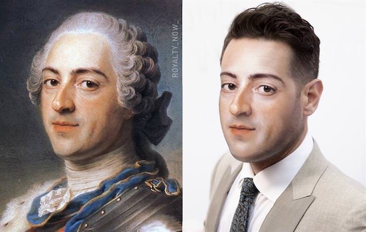 Personagens históricos Luís XV