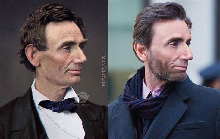Personagens históricos Abraham Lincoln