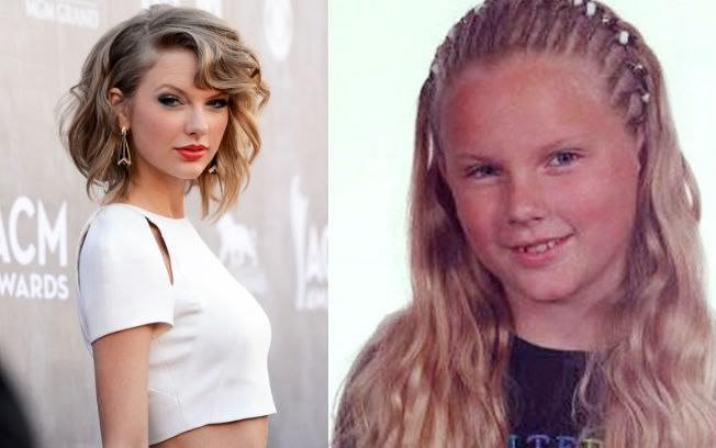 Celebridades antes da fama Taylor Swift