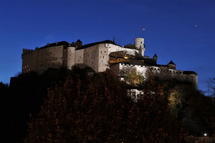 Castillos medievales Castillo de Hohensalzburg, Austria