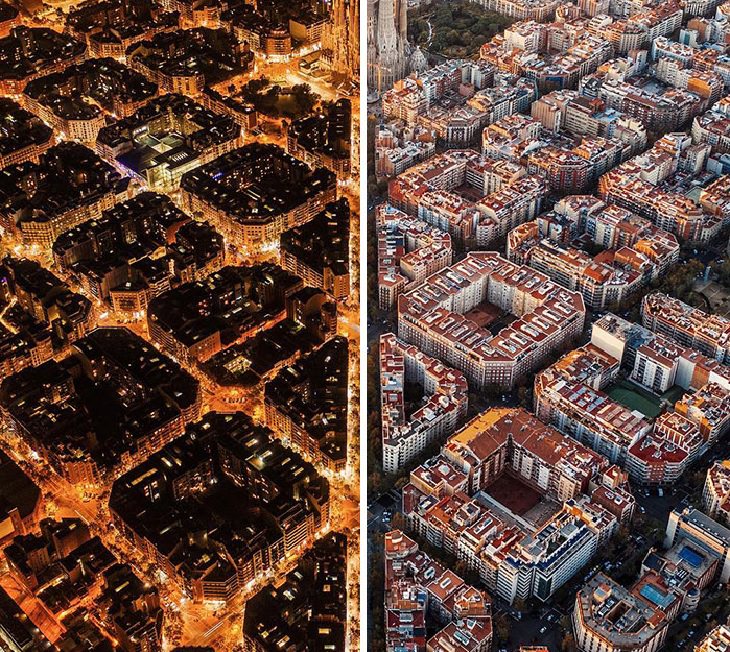 Fotografias incríveis que mostram diferenças, formas e tamanhos por meio de comparação