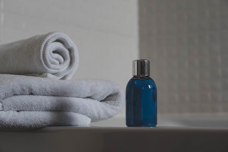 5 Practical and Easy Ways to Express Gratitude. bath towel and lotion