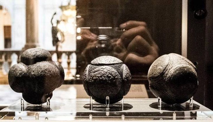 Museum Items, stone balls
