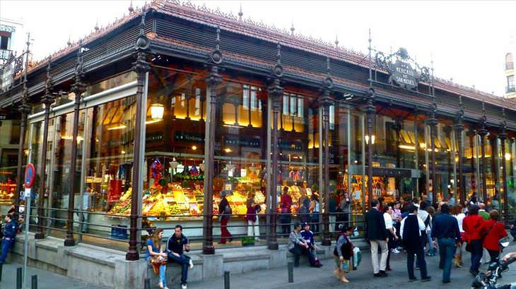 Um tour por Madri: 12 lugares que você não pode perder Mercado de San Miguel