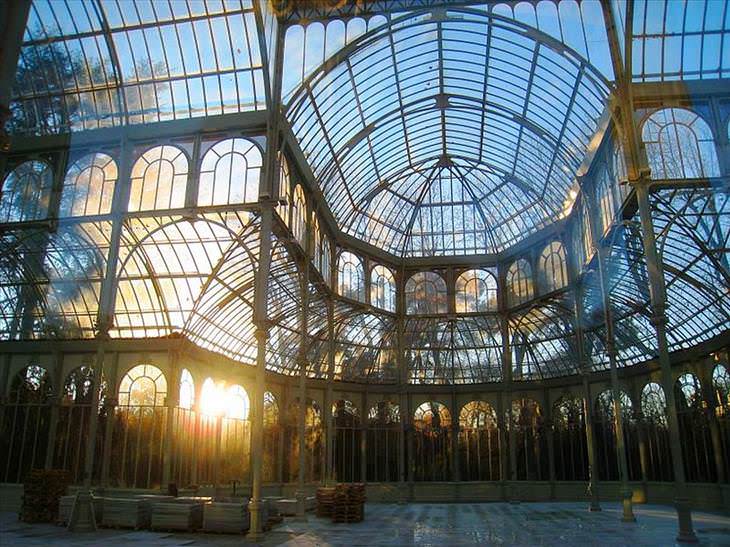 Um tour por Madri: 12 lugares que você não pode perder Palacio De Cristal interior