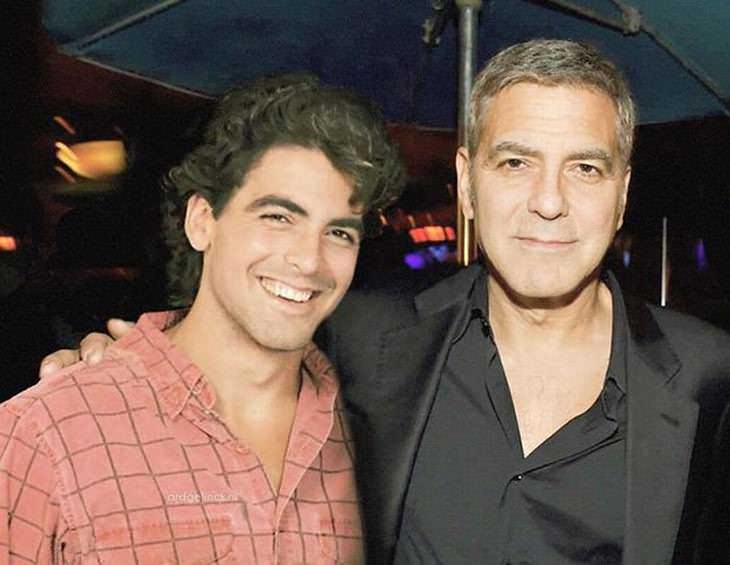 Famosos em versão juvenil  George Clooney