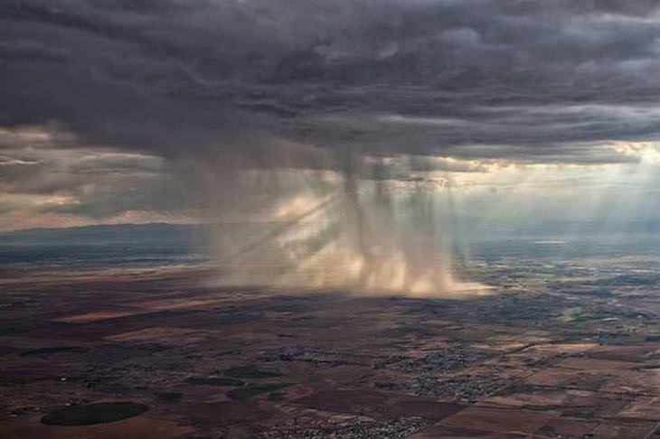 Chuva sobre o Colorado