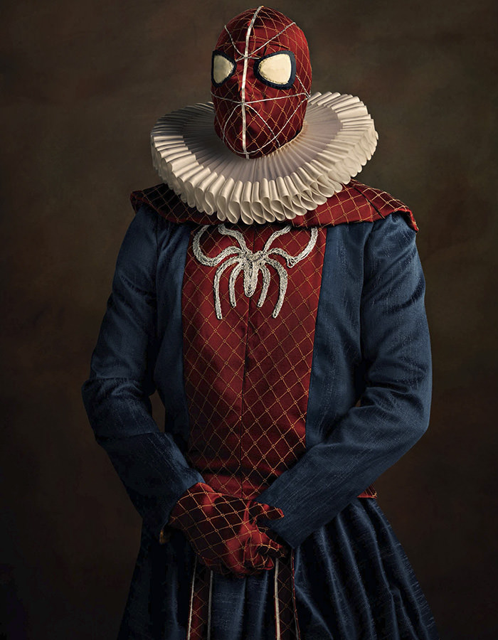 Super-herois do século XVI homem aranha