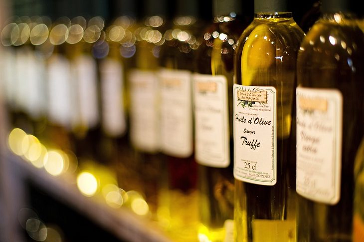Alimentos e suprimentos azeite de oliva
