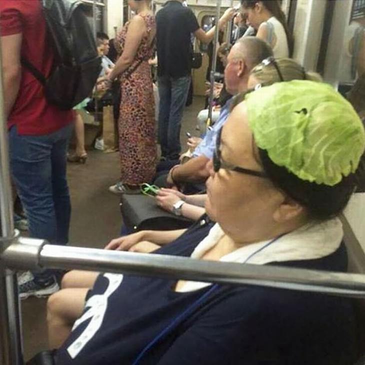 magens divertidas que se vê no metrô