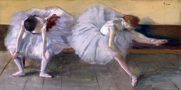 Duas bailarinas, 1879, Degas