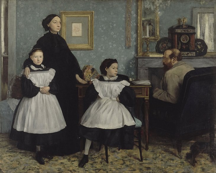A família Bellelli, 1858–1867 Degas