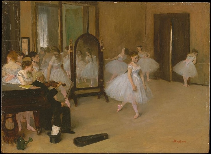 A aula de dança, 1871, Degas