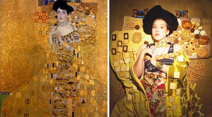 Retrato de Adéle Bloch-Bauer, de Gustav Klimt