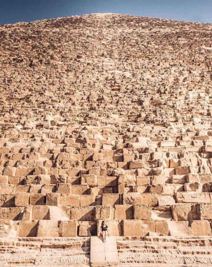 As pirâmides egípcias são grandes assim!