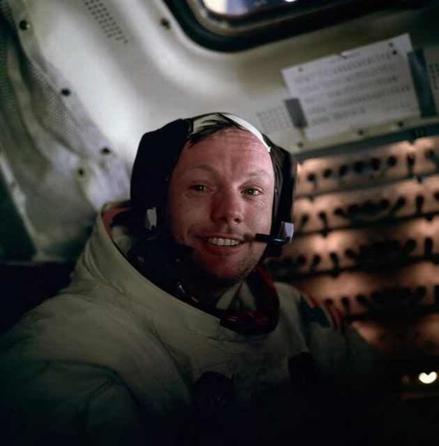 Momentos Que Marcaron La Historia Del Mundo Neil Armstrong después de su histórica caminata en la luna, 1969