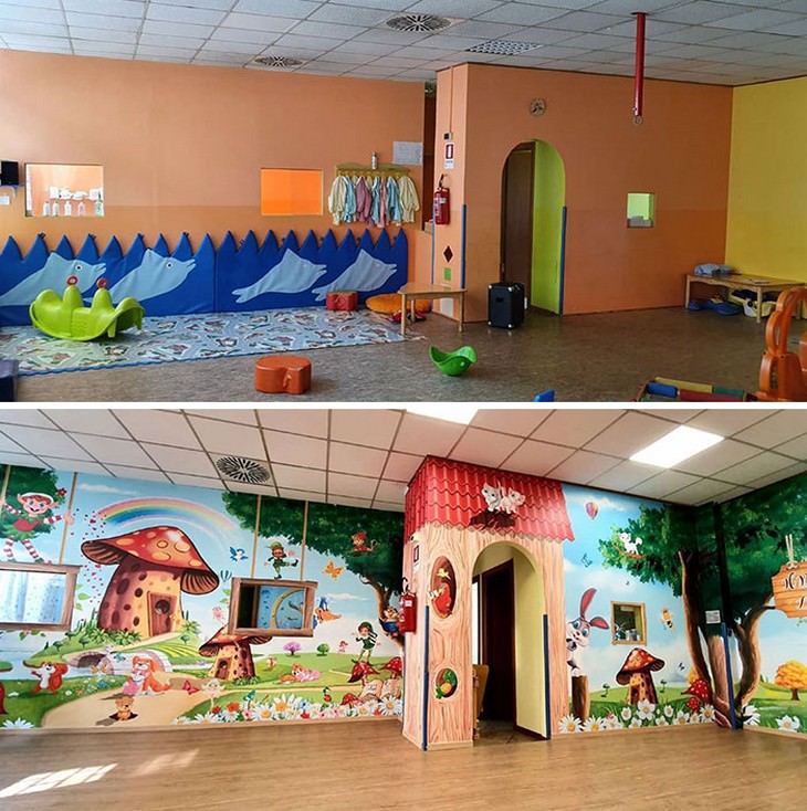 Artista Silvio Irilli transforma unidades hospitalares em murais