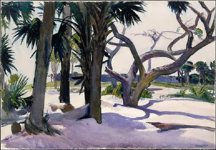 Folly Beach, Charleston, Carolina do Sul, 1929t Edward Hopper 