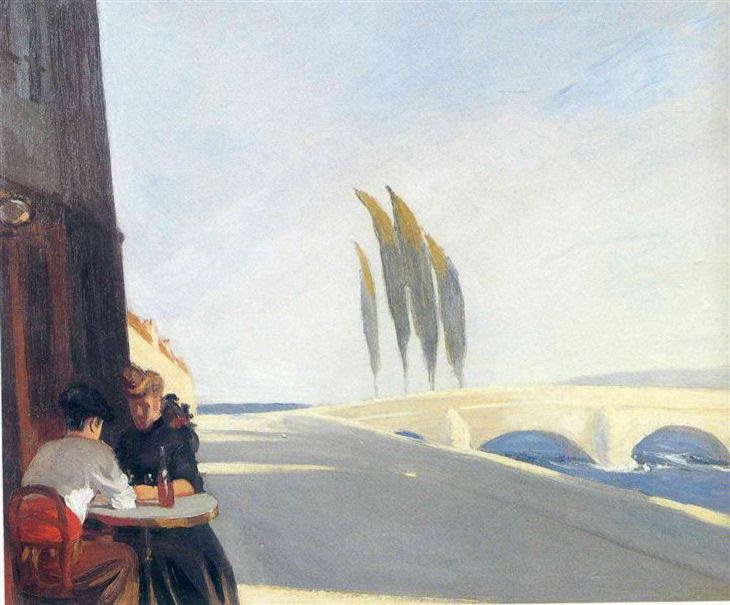  Edward Hopper, Bistro, 1909