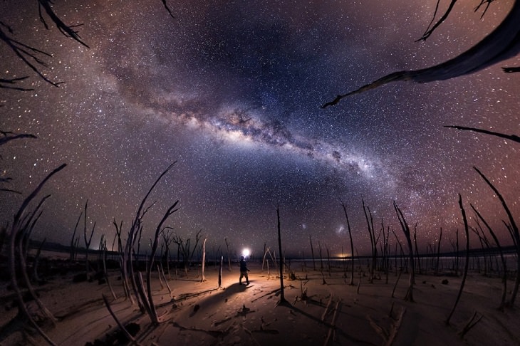Best and colorful photographs of the Milky Way taken from different locations around the world, provided by Capture the Atlas editor Dan Zafra, “Nightmare” by Michael Goh, taken from Dumbleyung Lake, Australia