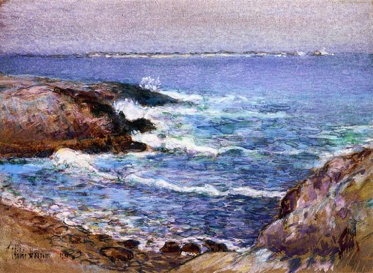 Frederick Childe Hassam, Praia Cannon, Oregon, 1901 