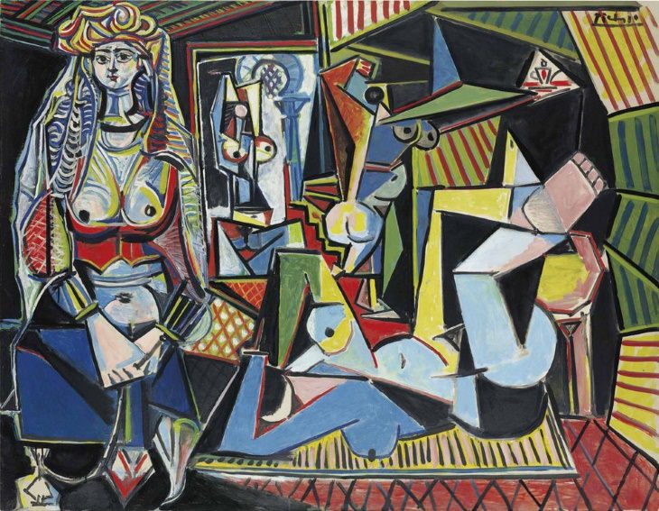 Os 15 itens mais caros vendidos nos últimos 10 anos As mulheres de Alger r (Versão O) Pablo Picasso