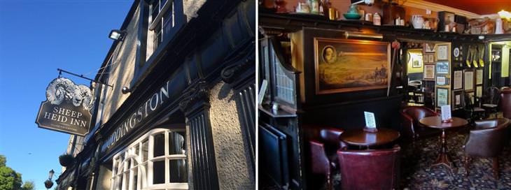 oldest restaurants in the world The Sheep Heid Inn in Edinburgh, Scotland, 1360