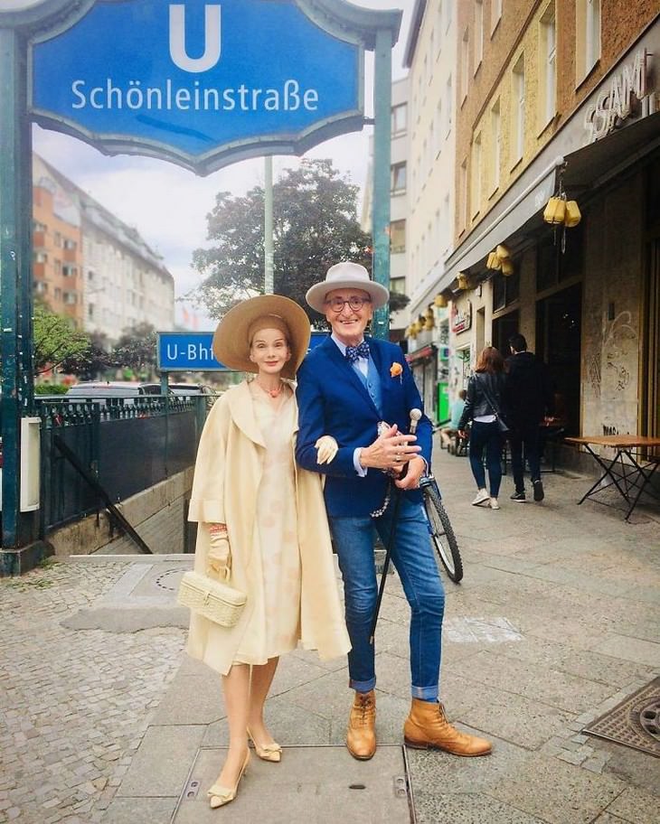 Britt Kanja and Günther Krabbenhöft, Este casal super estiloso reina em Berlim