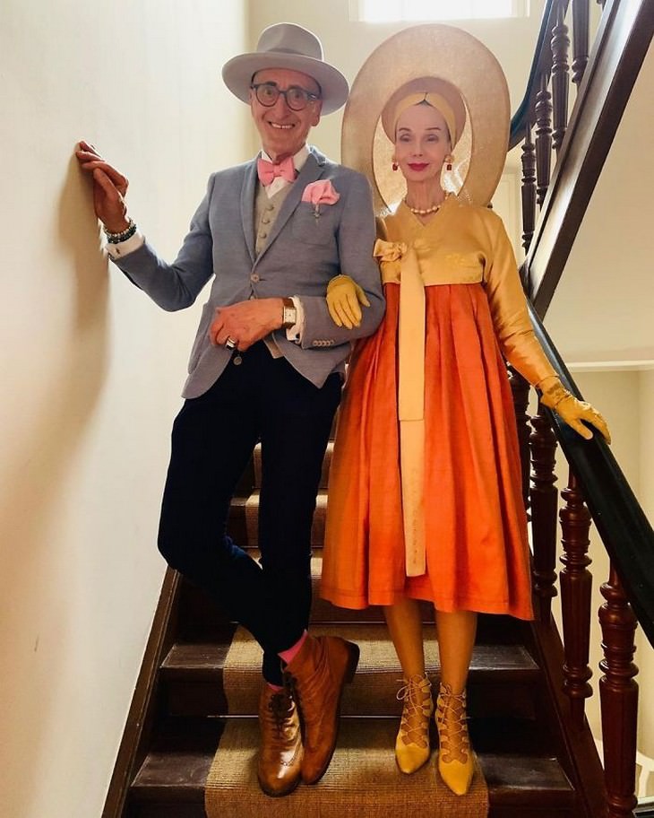 Britt Kanja and Günther Krabbenhöft,Este casal super estiloso reina em Berlim
