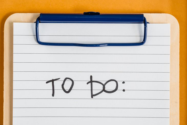 Tips to Be Organized to do list