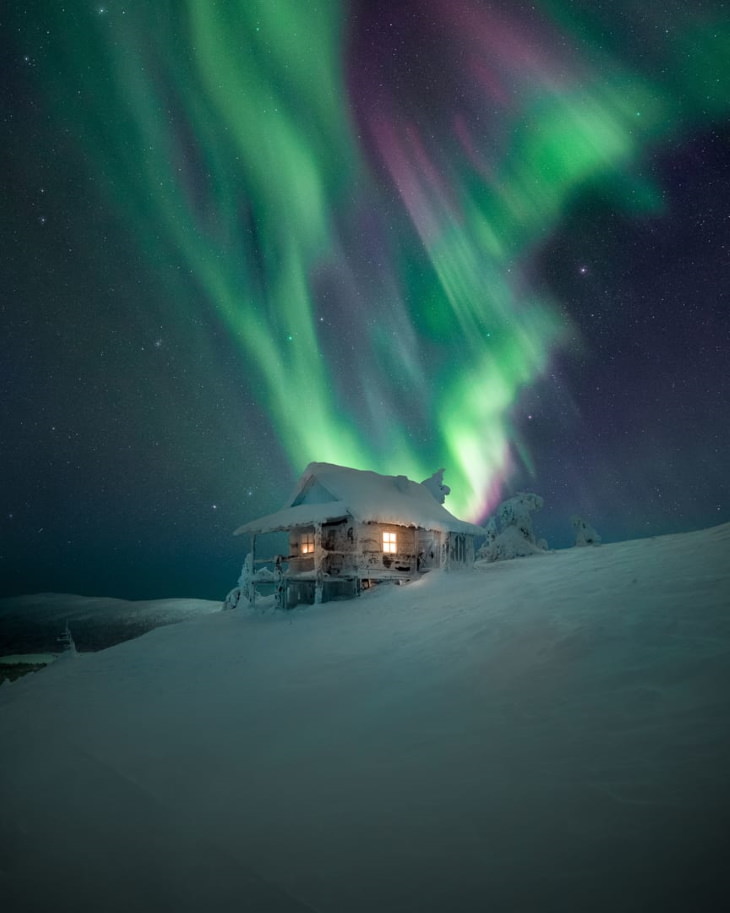 Brasileiros na Finlândia registram aurora boreal raríssima – VARIEDADES  URBANAS