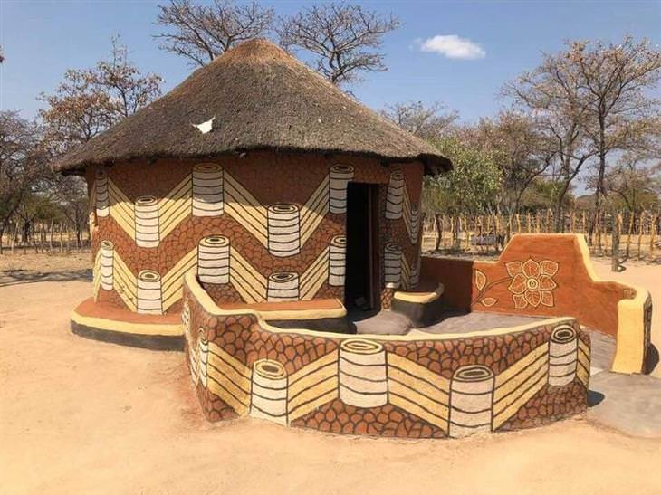 Casas na África