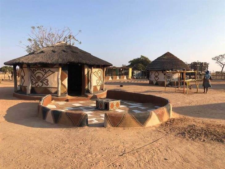 Casas na África
