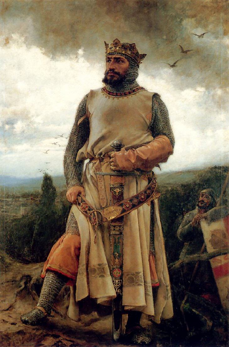 Francisco Pradilla Ortiz Alfonso I de Aragão (1879)