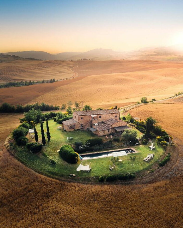 Lugares lindos em nosso planeta Toscana, Itália