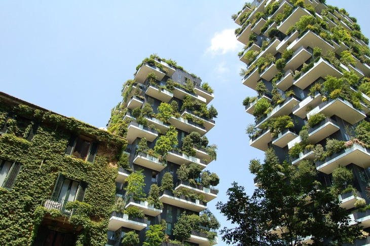 Edifícios verdes e maravilhas arquitetônicas