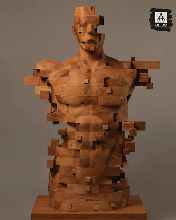 Esculturas de madeira