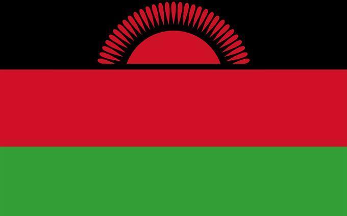 Quiz de Verdadeiro Falso sobre Geografia Mundial: Bandeira do Malawi