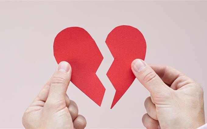 Teste de relacionamento tóxico: um coração partido