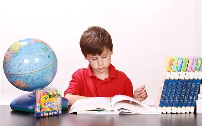 Verdadeiro Falso Teste de Geografia Mundial: Uma criança aprende geografia