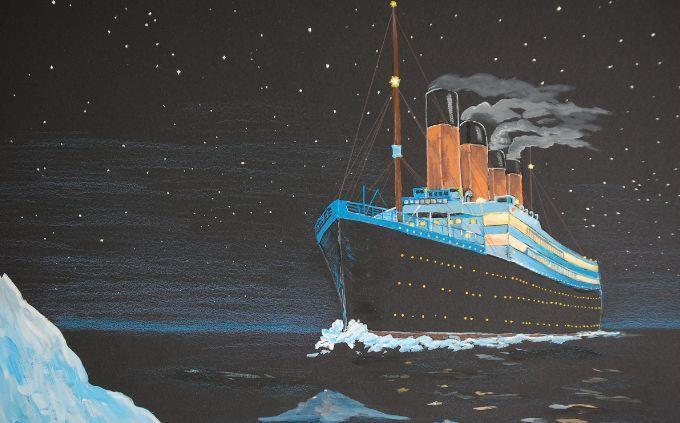Qual é o seu nível de conhecimento geral: desenho do Titanic