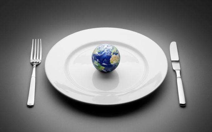 Qual planeta combina com sua personalidade: Terra em um prato
