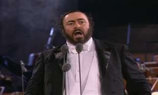 Uma Apresentação de Pavarotti