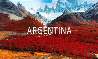 As belas cores da Argentina estão todas neste vídeo