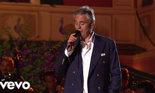 Andrea Bocelli não se cansa de nos maravilhar!