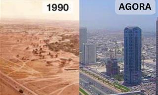 13 fotografias de antes e depois de cidades do mundo