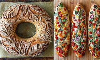 Você sabia que pães ​​podem virar arte?